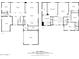 Detailed floor plans of both the home's first and second levels, showcasing layout of rooms at 41448 N Eliana Dr, Queen Creek, AZ 85140