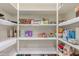 Pantry with shelving at 41448 N Eliana Dr, Queen Creek, AZ 85140