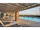 Relaxing pool with covered lounge area, perfect for entertaining at 4615 E Navigator Ln, Phoenix, AZ 85050