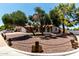 Beautiful home with a low-maintenance front yard and unique decorative wooden posts and chain fencing at 5302 W Poinsettia Dr, Glendale, AZ 85304