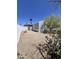 Private fenced backyard with low maintenance desert landscaping at 625 W Mckellips Rd # 325, Mesa, AZ 85201
