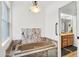 Tranquil bathroom featuring a soaking tub with decorative tile surround and neutral wall art at 7832 E Via Marina --, Scottsdale, AZ 85258
