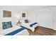 Bright bedroom with twin beds and laminate floors at 7832 E Via Marina --, Scottsdale, AZ 85258