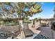 Relaxing patio with a lounge chair and mature tree providing ample shade at 7832 E Via Marina --, Scottsdale, AZ 85258
