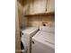Functional laundry room with a washer and dryer at 901 S Esperanza Ave, Mesa, AZ 85208
