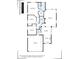Detailed floor plan showcasing the layout of the home, including bedrooms, bathrooms, kitchen, and living areas at 9422 W Monroe St, Peoria, AZ 85345