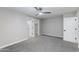 A spacious bedroom features neutral paint, carpet, and a ceiling fan at 1530 W Glenrosa Ave, Phoenix, AZ 85015