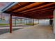 Large outdoor patio area with lights and decorative gravel at 1530 W Glenrosa Ave, Phoenix, AZ 85015