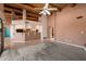 Open-concept living room with breakfast bar, and views into the kitchen at 16927 E Trojan Ct, Fountain Hills, AZ 85268