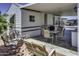 Charming patio featuring comfortable seating, perfect for outdoor relaxation and entertaining at 17200 W Bell Rd # 812, Surprise, AZ 85374