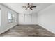 This bedroom features a window and hard surface flooring at 1847 W Leah Ln, Gilbert, AZ 85233