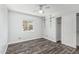 This bedroom has a small window and closet at 1847 W Leah Ln, Gilbert, AZ 85233