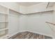 This walk in closet has custom shelving at 1847 W Leah Ln, Gilbert, AZ 85233