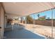 Spacious covered back porch featuring a concrete patio and backyard at 2331 E Delgado St, Phoenix, AZ 85022
