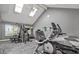 Community gym with state of the art equipment, ceiling fan, and plenty of natural light at 2333 E Southern Ave # 1015, Tempe, AZ 85282