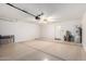 Spacious garage with an automatic garage door opener and plenty of space for storage at 4336 E Aspen Ave, Mesa, AZ 85201