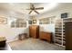 Bright bedroom featuring carpet flooring, natural light and storage at 5438 E Avalon Dr, Phoenix, AZ 85018
