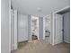 Hallway connecting bedroom and bathroom areas at 15410 N 60Th Ave, Glendale, AZ 85306
