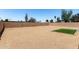 Spacious backyard with desert landscape, brick perimeter and artificial turf at 19802 N 3Rd Ave, Phoenix, AZ 85027