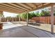 Covered patio leading to backyard with low maintenance landscaping at 2018 W Taro Ln, Phoenix, AZ 85027