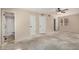 Large bedroom with a view to the bathroom and plenty of closet space at 2018 W Taro Ln, Phoenix, AZ 85027