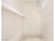 An interior shot of a small closet with some shelving and one rack at 2018 W Taro Ln, Phoenix, AZ 85027