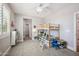 Cozy bedroom features bunk beds, carpet, and a neutral color scheme at 20198 E Rosa Rd, Queen Creek, AZ 85142