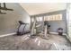 Modern gym featuring a treadmill, elliptical machine and bike in a well-lit space at 2333 E Southern Ave # 2033, Tempe, AZ 85282