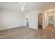 Spacious primary bedroom with ensuite bathroom and walk-in closet at 2647 N Miller Rd # 6, Scottsdale, AZ 85257