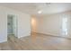 Spacious main bedroom featuring an ensuite bathroom with tile shower and an exterior exit at 2647 N Miller Rd # 6, Scottsdale, AZ 85257