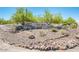 Community sign for Carefree Highlands with desert landscaping and native rocks at 33823 N 2Nd St, Phoenix, AZ 85085