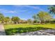 A delightful community playground area is surrounded by expansive green space and mature trees at 3863 S Posse Trl, Gilbert, AZ 85297