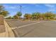 Landscaped street with charming details at the entrance of this inviting community at 3863 S Posse Trl, Gilbert, AZ 85297