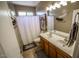 Bright bathroom featuring a double sink vanity and bull themed decor at 6731 S 37Th Dr, Phoenix, AZ 85041