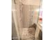 Modern shower featuring tile accents, glass enclosure, and contemporary fixtures for a spa-like experience at 6731 S 37Th Dr, Phoenix, AZ 85041