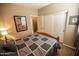Cozy bedroom with closet and neutral color scheme and natural light from the windows at 6731 S 37Th Dr, Phoenix, AZ 85041