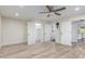 Spacious bedroom featuring wood floors, ensuite bath, and closets at 845 E Hampton Ave, Mesa, AZ 85204