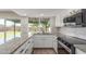 Updated kitchen featuring granite countertops and stainless steel appliances at 845 E Hampton Ave, Mesa, AZ 85204