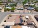 This property has a large lot with solar panels, covered parking, storage, a fenced yard, and raised garden beds at 1109 N Walnut Dr, Casa Grande, AZ 85122