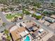 This property has a large lot with solar panels, covered parking, storage, a fenced yard, a swimming pool and raised garden beds at 1109 N Walnut Dr, Casa Grande, AZ 85122