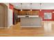 Modern kitchen with stainless steel appliances, dark cabinetry, and subway tile backsplash at 1506 E Branham Ln, Phoenix, AZ 85042