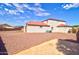 Large backyard offering plenty of space for recreation and customization at 1789 E Desert Breeze Pl, Casa Grande, AZ 85122