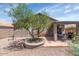 Backyard with patio and barbecue area at 18089 W Weatherby Dr, Surprise, AZ 85374