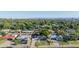 Aerial view of the residential home and backyard with a mature shade tree at 1909 E Bethany Home Rd, Phoenix, AZ 85016
