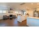 Wide open living area seamlessly connects the kitchen and additional relaxing area at 1909 E Bethany Home Rd, Phoenix, AZ 85016