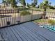 View from back porch overlooking pool and golf course at 19943 N 77Th Ave, Glendale, AZ 85308