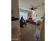 Bedroom with ceiling fan and natural lighting, featuring a tent for  at 2254 E University Dr # 4, Mesa, AZ 85213