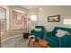 Charming sitting area with accent chairs, and natural light at 3031 S Cortland --, Mesa, AZ 85212