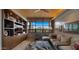 Comfortable living room with a large window showcasing the desert landscape at 30600 N Pima Rd # 61, Scottsdale, AZ 85266