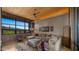 Cozy living area featuring a desert view and comfortable seating at 30600 N Pima Rd # 61, Scottsdale, AZ 85266